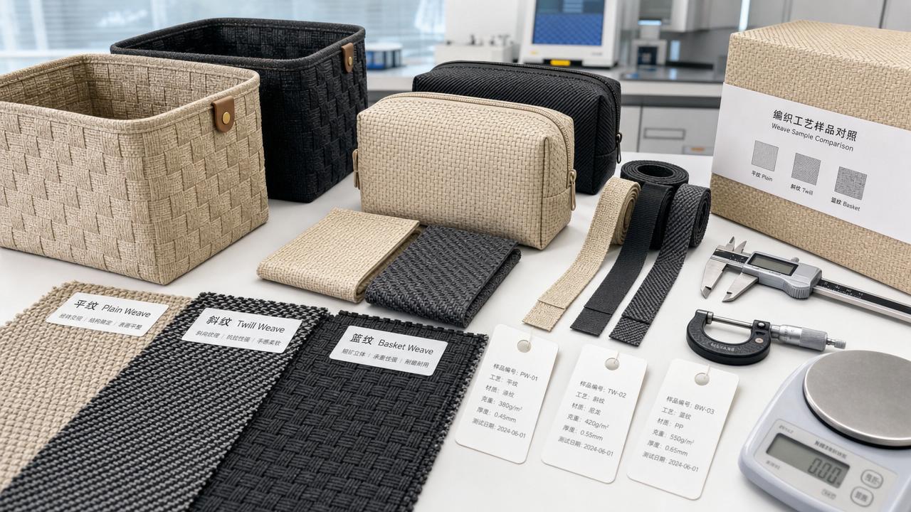 Woven craft techniques that change product strength and finish