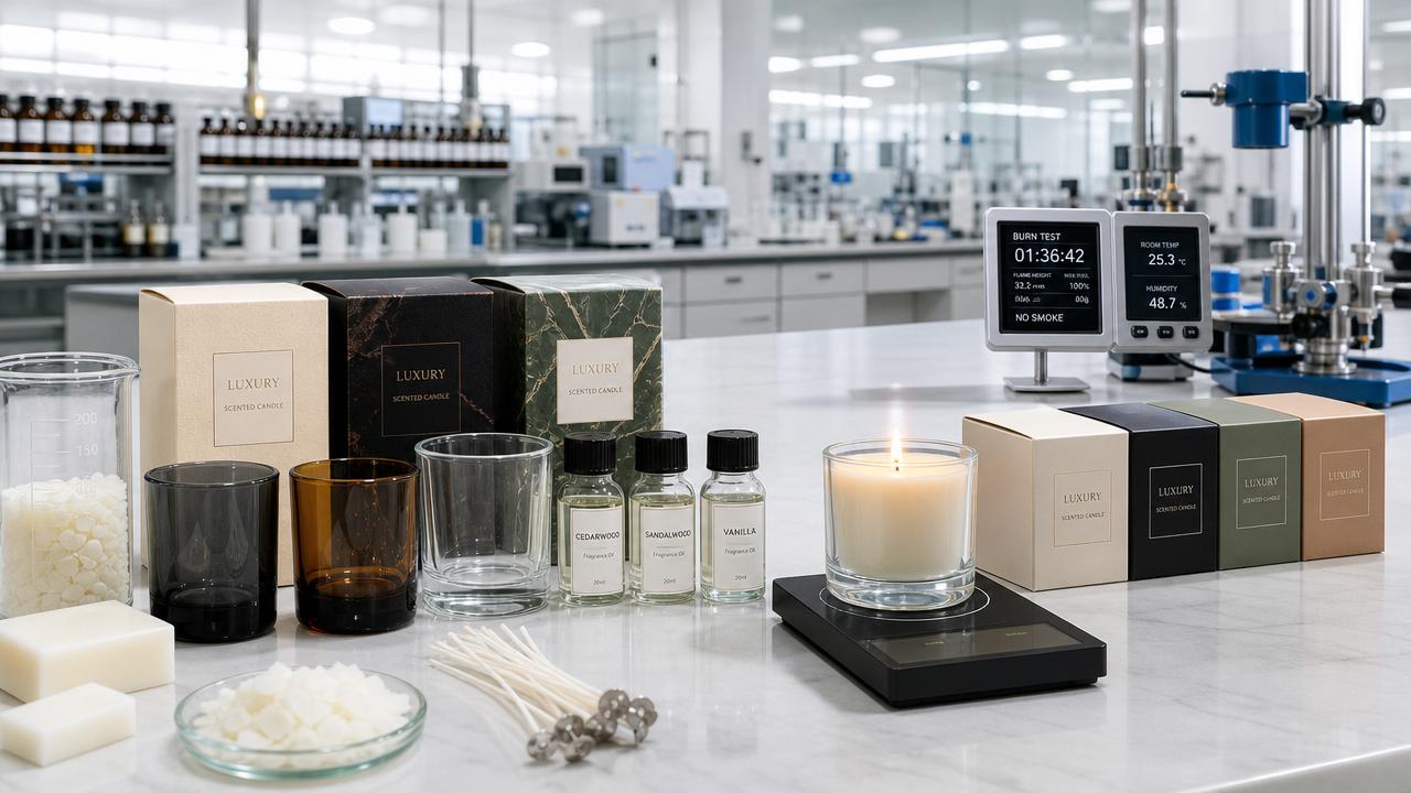 What a Scented Candles manufacturer should prove before mass production