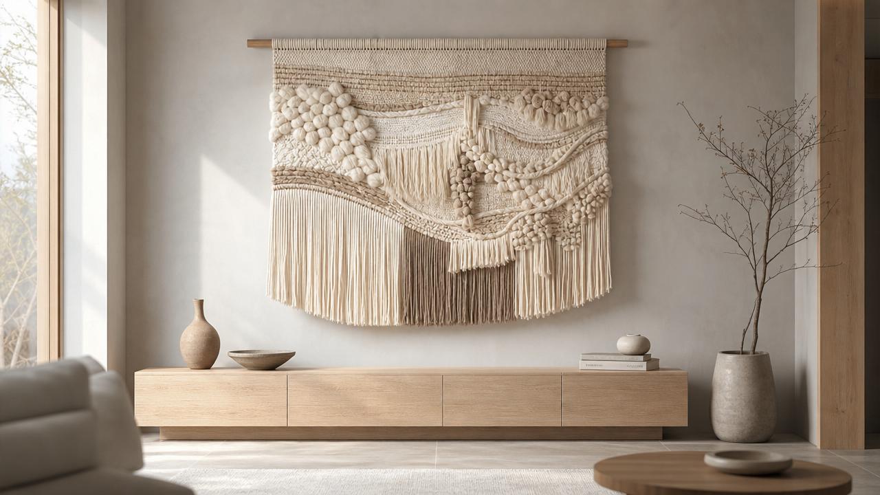 Weaving Art for Modern Interiors: What Makes a Piece Feel Premium