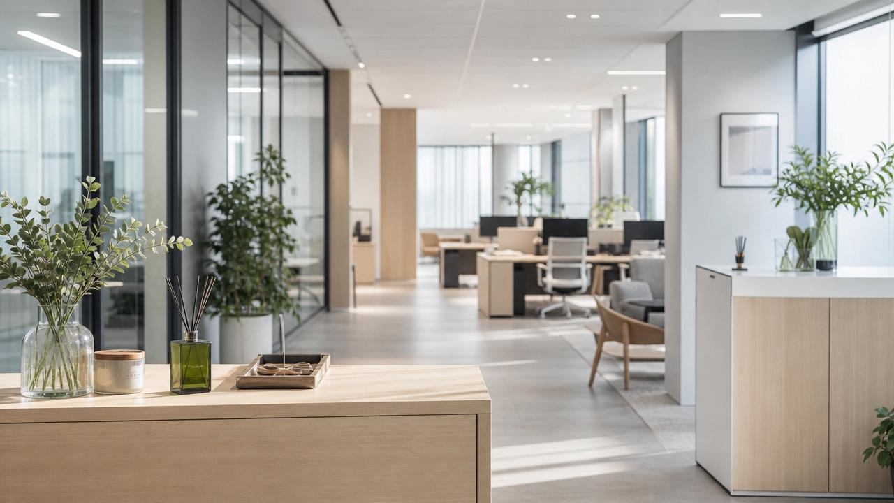 Choosing the right fragrance for office without overpowering rooms
