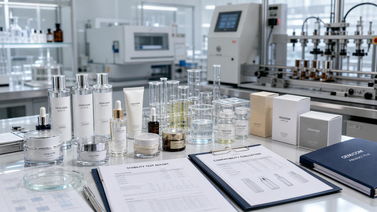 Skincare products OEM: what to confirm before sample approval