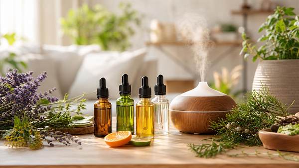Do aromatherapy oils for stress relief work better by blend type?