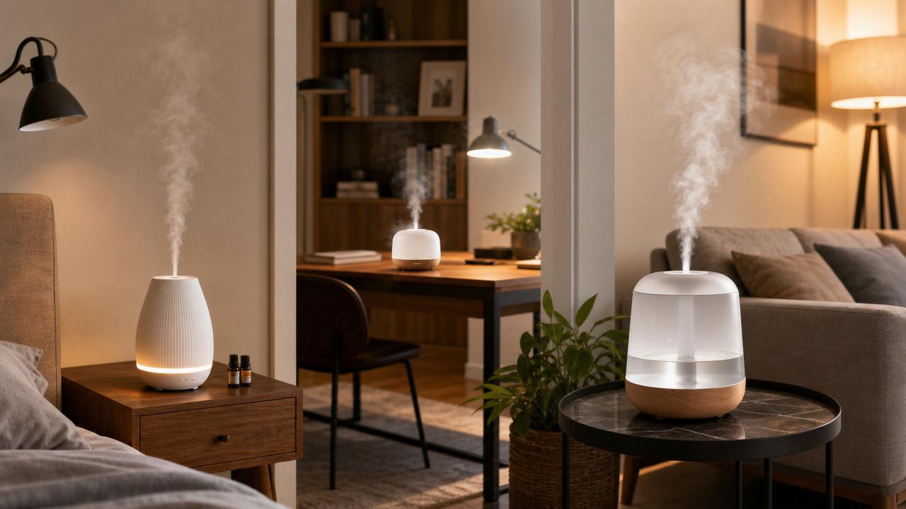Essential Oil Diffuser ultrasonic models: what changes in daily use