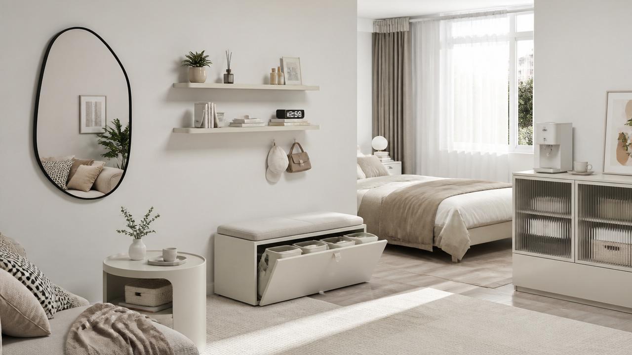 Home Decor for small spaces: what helps without crowding rooms