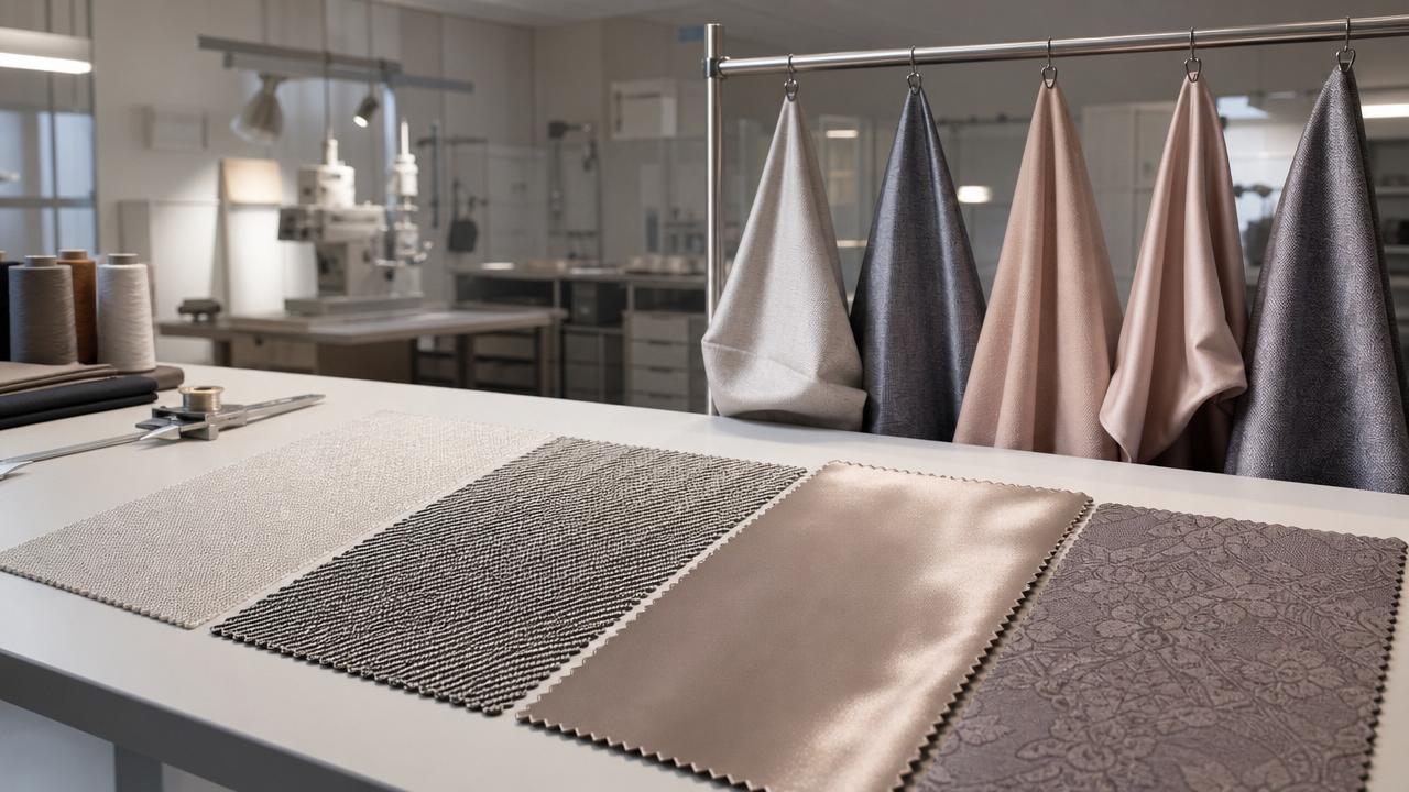 Textile weaving for fashion design: texture choices that change drape