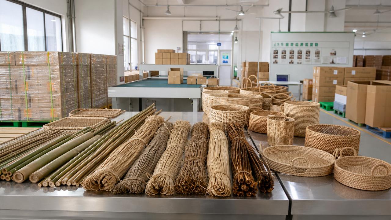 What defines a strong natural woven materials manufacturer?