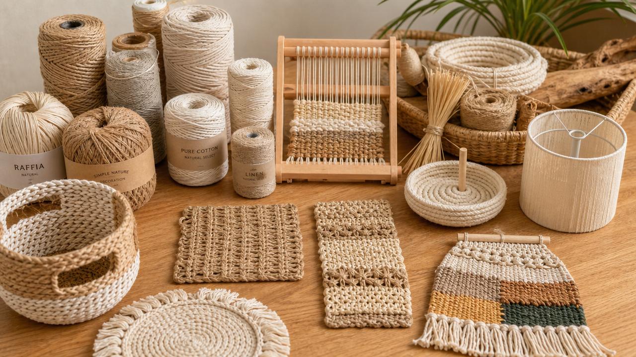 Which decorative weaving techniques are easiest to learn first?