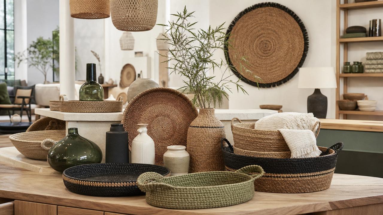 What woven home decor trends are suppliers following now
