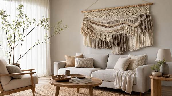 Does Decorative Weaving for wall art fit modern interiors?