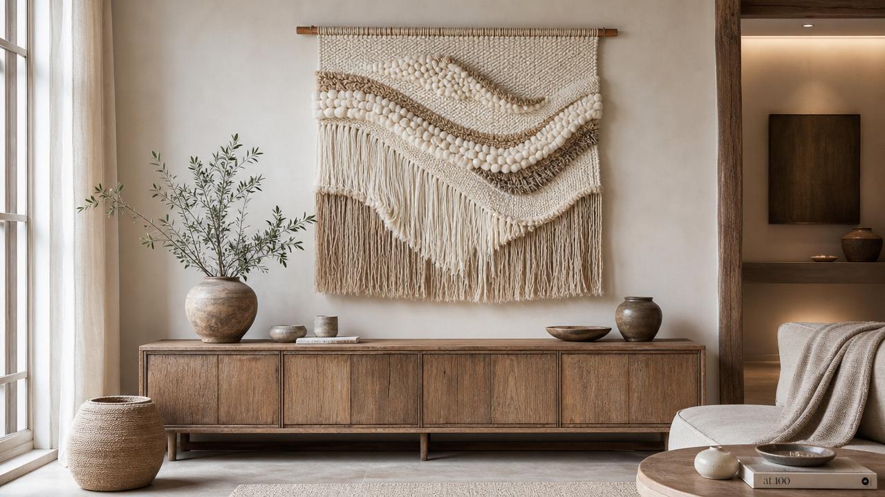 Why Weaving Art for interior design feels premium today