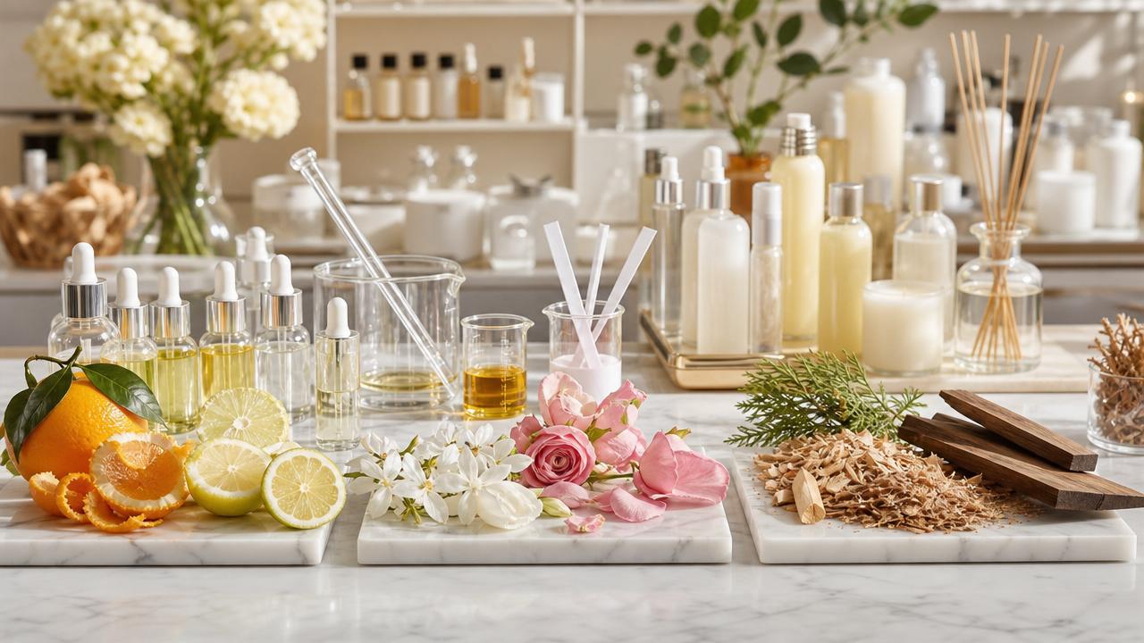 A Fragrance oil blending guide for cleaner, balanced scents