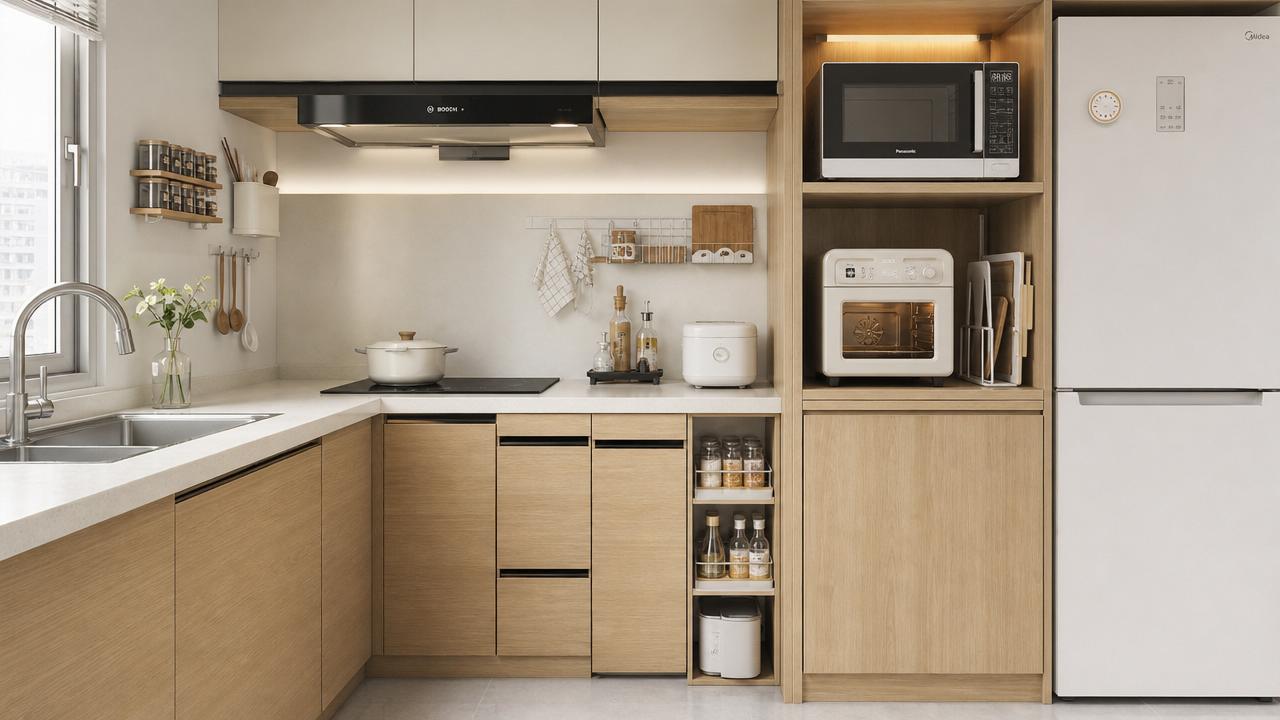 How to choose home appliances for a small kitchen wisely