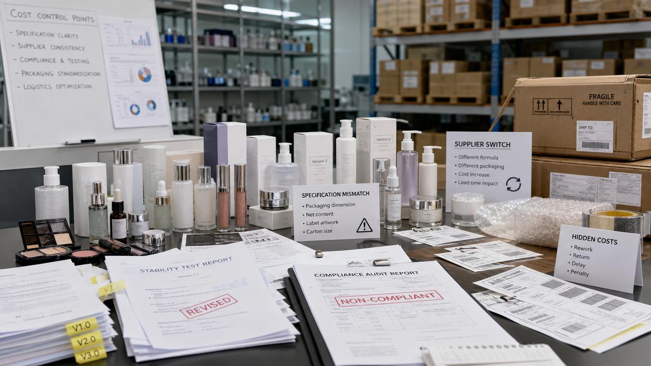 What beauty product sourcing mistakes quietly raise costs?