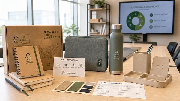 Sustainable Gifts for Corporate Buying: Materials, Certification, and Cost Trade-Offs