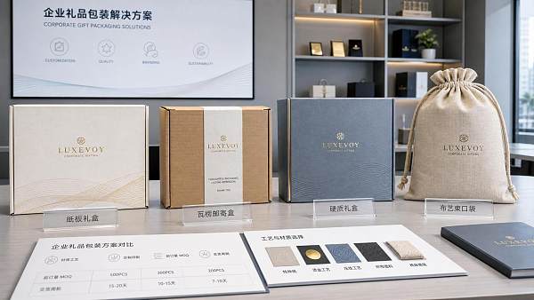 Corporate Gifts Packaging Options: How to Compare Materials, MOQ, and Custom Branding