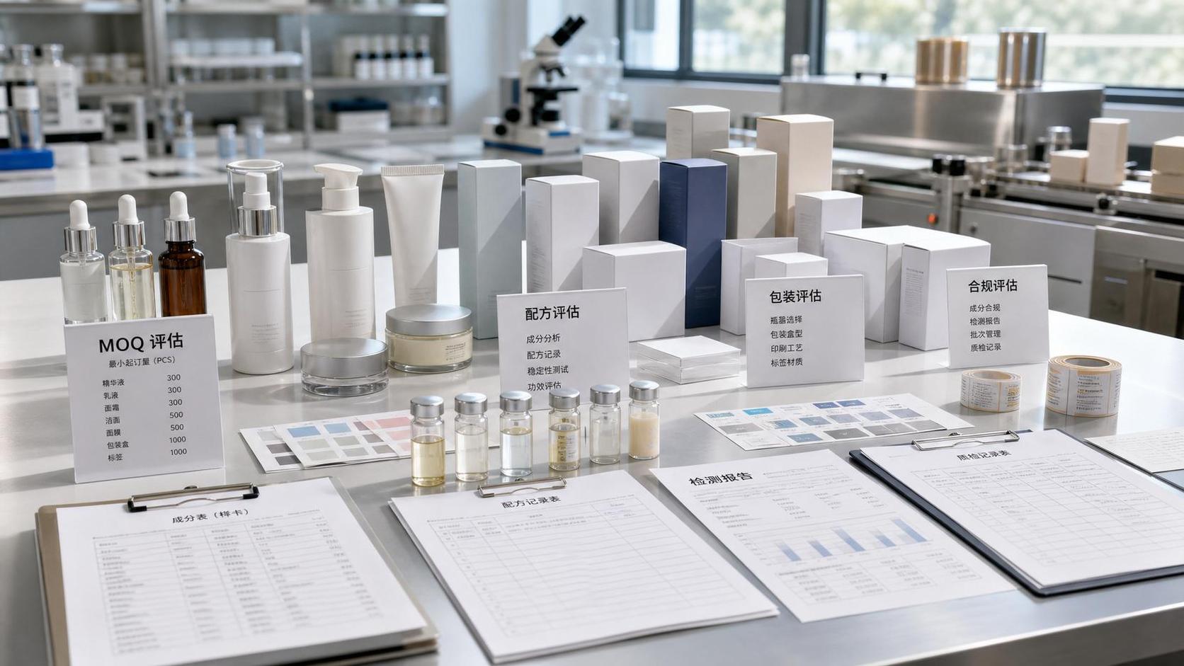 Skincare Products Private Label: How to Compare MOQ, Formula, Packaging, and Compliance