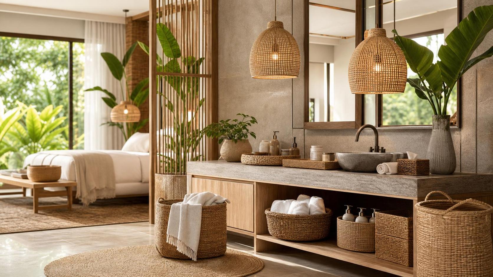 How Bamboo Woven Crafts Are Used in Resorts: Decor, Storage, and Guest Spaces