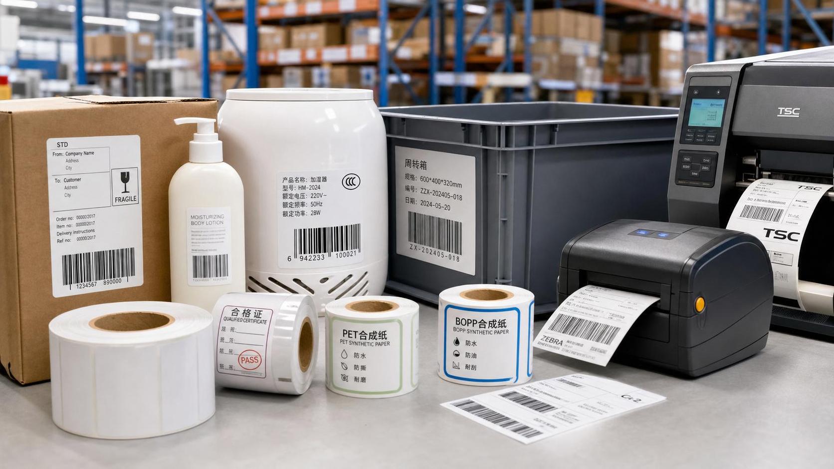 Barcode Labels Explained: Materials, Adhesives, and Print Methods for Different Uses