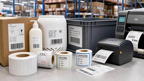 Barcode Labels Explained: Materials, Adhesives, and Print Methods for Different Uses