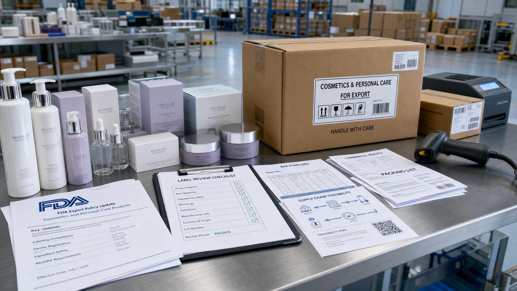 FDA Export Policy Updates: What Cosmetic and Personal Care Suppliers Need to Check