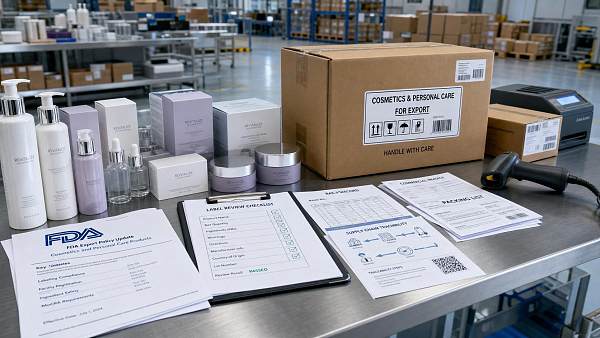 FDA Export Policy Updates: What Cosmetic and Personal Care Suppliers Need to Check