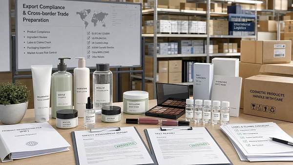Beauty Export Overview: Key Product Categories, Compliance Checks, and Market Entry Risks