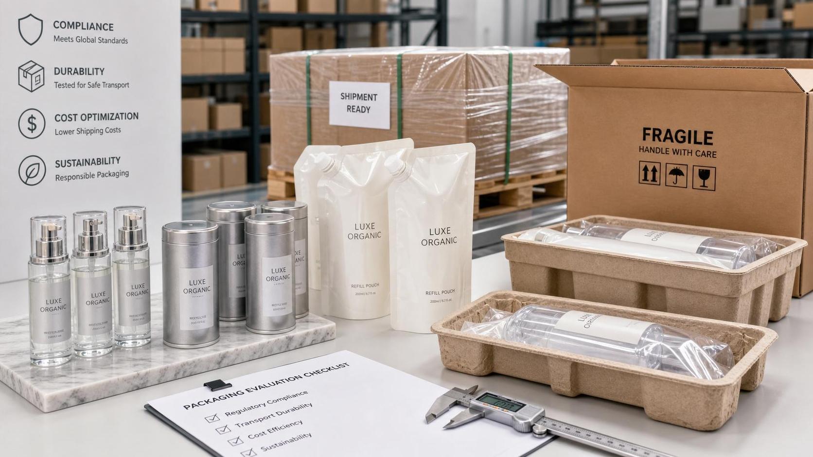 How to Evaluate Refillable Beauty Packaging for Export Compliance and Shipping Cost