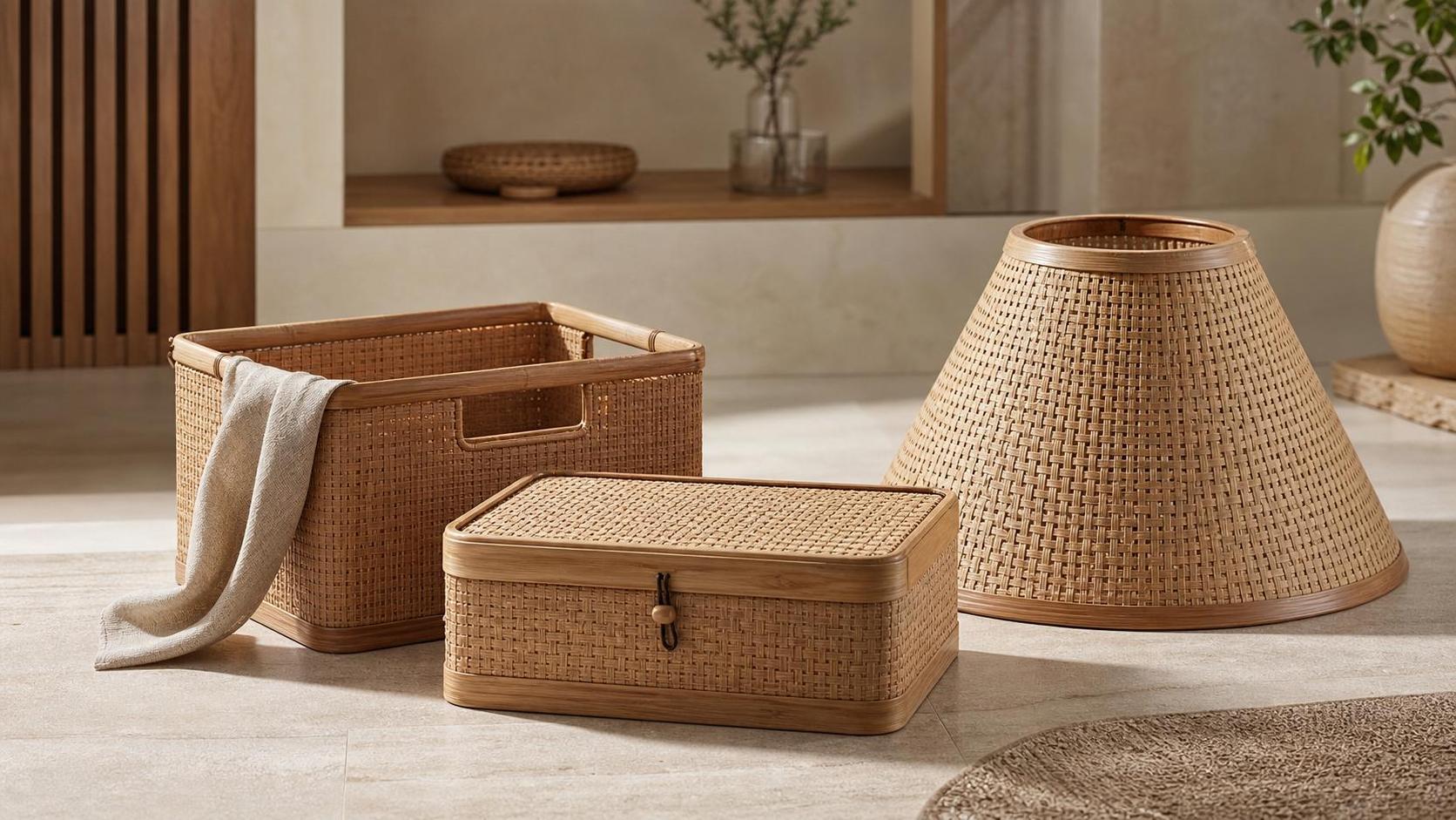 What Are Reinforced Bamboo Woven Crafts and Where Are They Best Used?