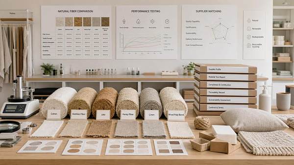 Natural Fiber Category Sourcing: How to Evaluate Material Options and Supplier Fit