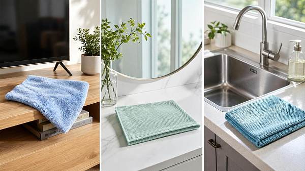 How to Choose Home Care Accessories Microfiber for Dusting, Glass, and Kitchen Cleaning
