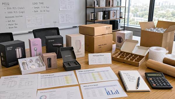 Gift Product Sourcing for Importers: How to Compare MOQ, Lead Time, and Packaging Options
