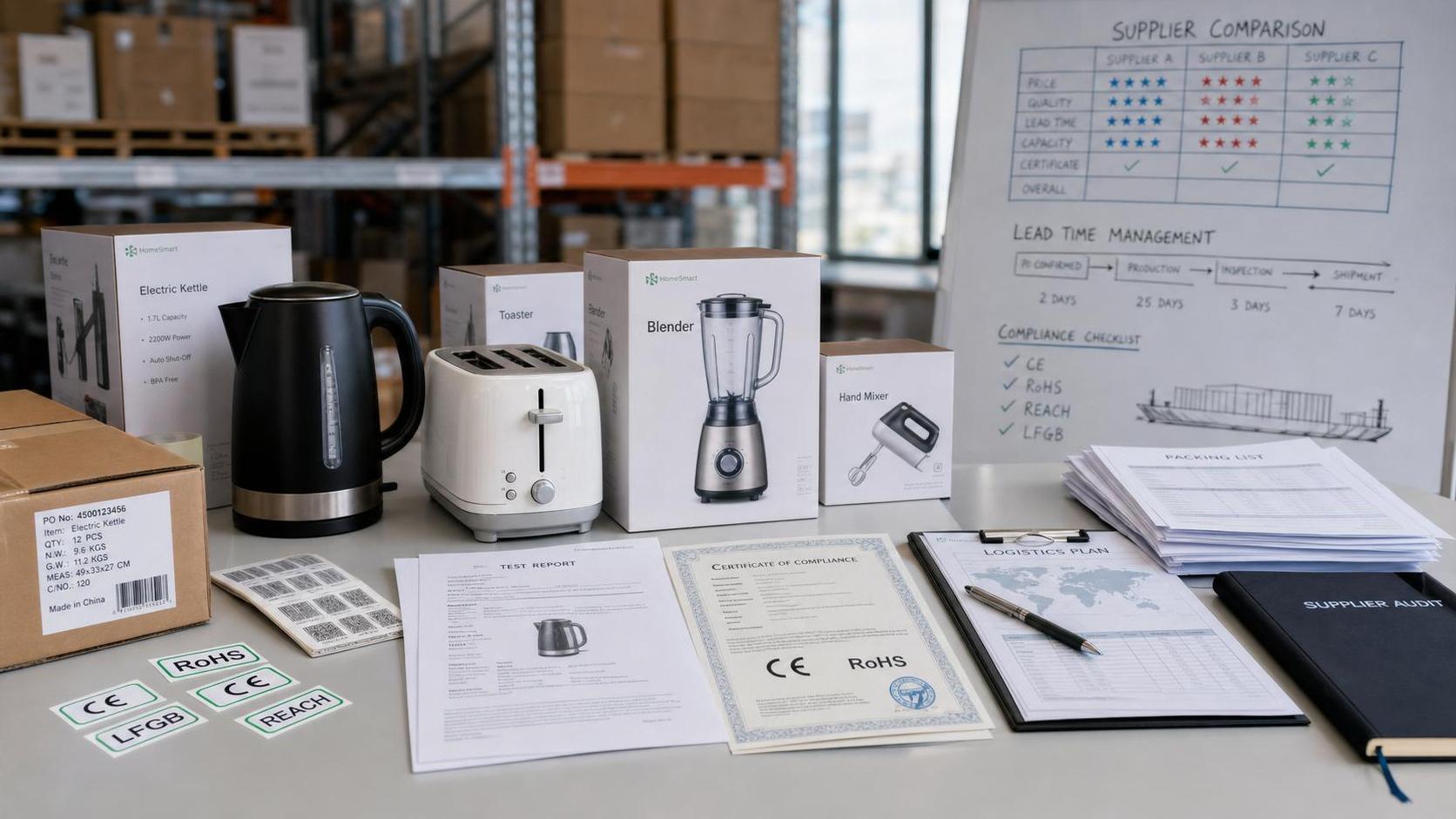 Consumer Goods Sourcing in Europe: How to Compare Suppliers, Lead Times, and Compliance Risk