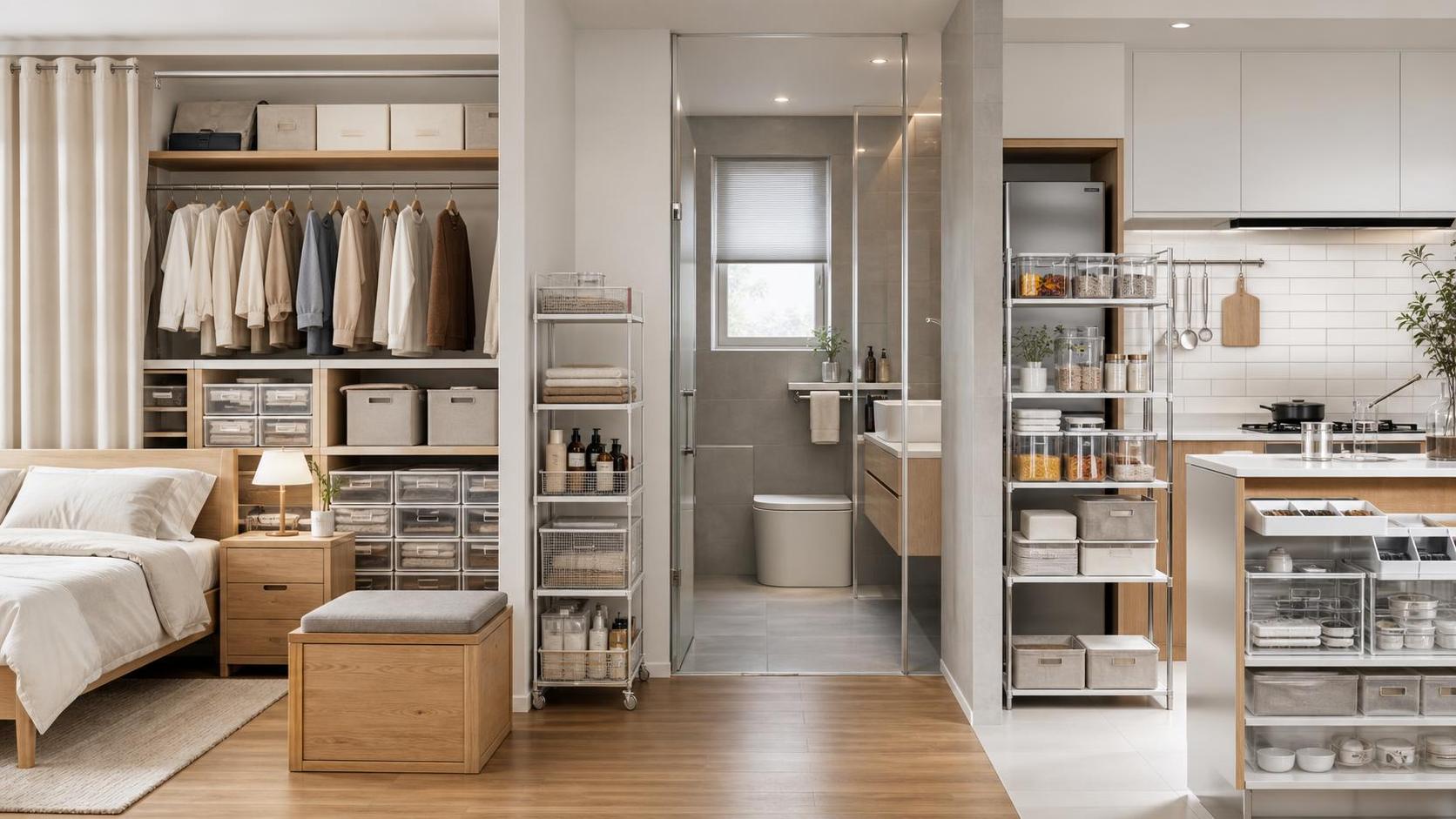 How to Choose Home Use Storage Products for Small Spaces: Types, Materials, and Use Cases