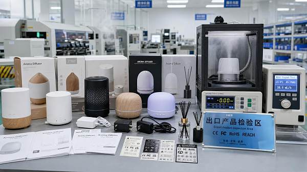 How to Evaluate an Aroma Diffusers Exporter for Product Quality and Compliance?