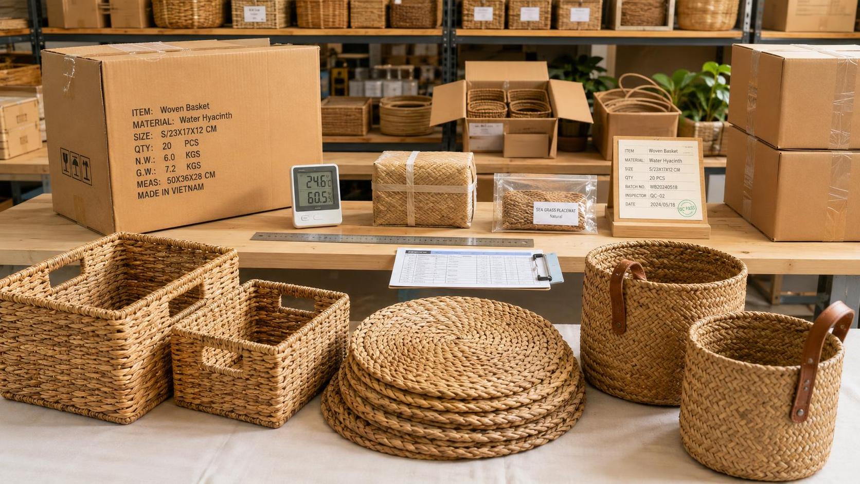 How to Evaluate a Woven Craft Products Exporter for Quality, Capacity, and Compliance