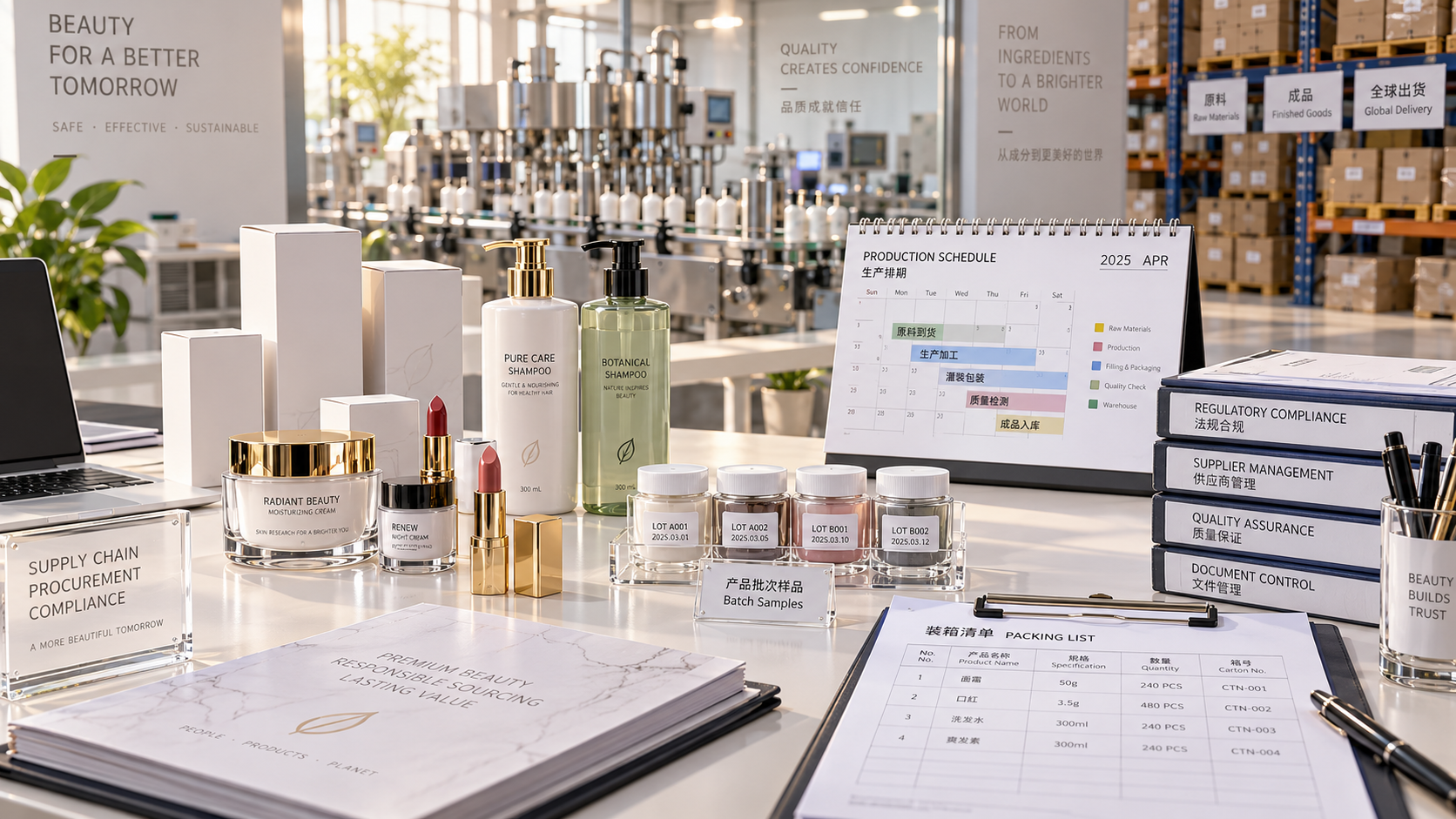 Cosmetics Procurement Planning: How to Balance MOQ, Lead Times, and Compliance