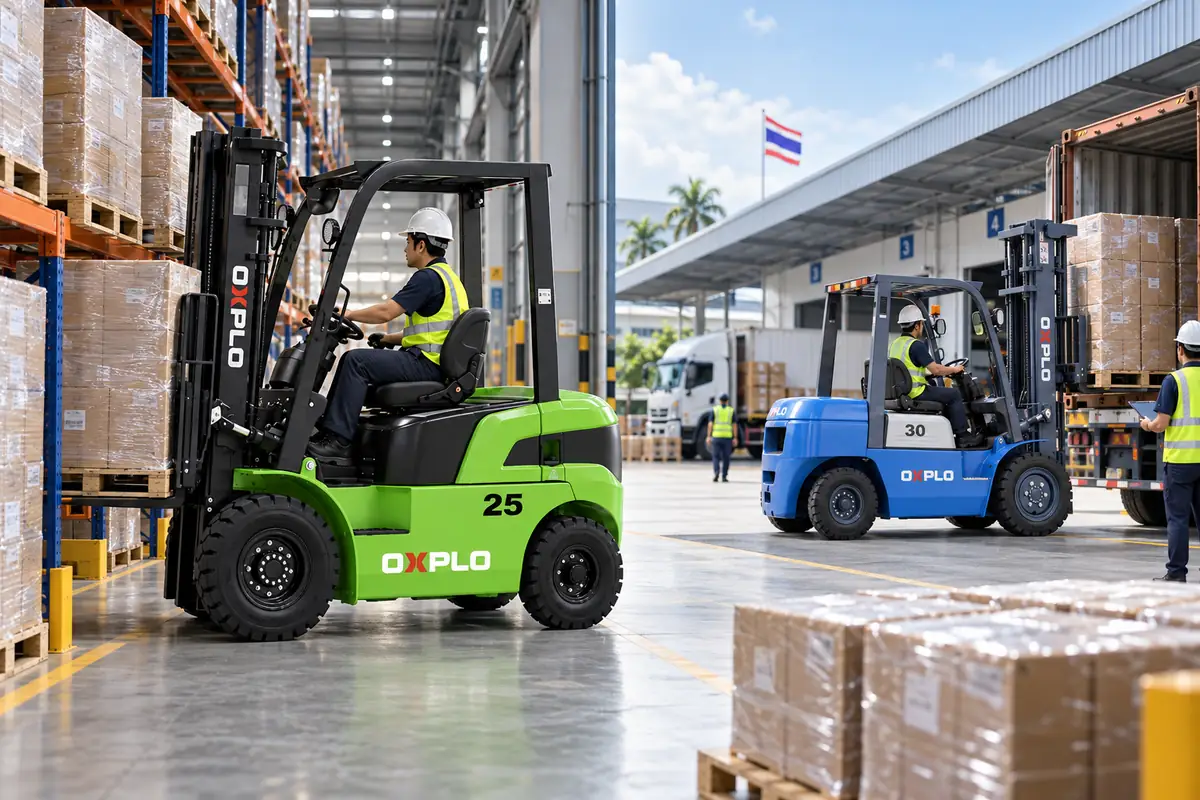 Forklift for Thailand Cold Storage: Battery, Condensation and Floor Conditions to Check