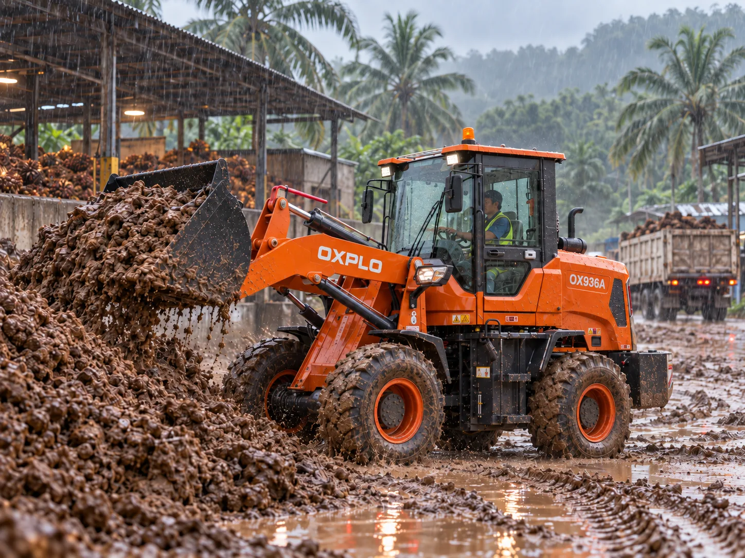 Which Wheel Loader Parts Wear Fastest in Mud, Dust, and Tropical Heat?