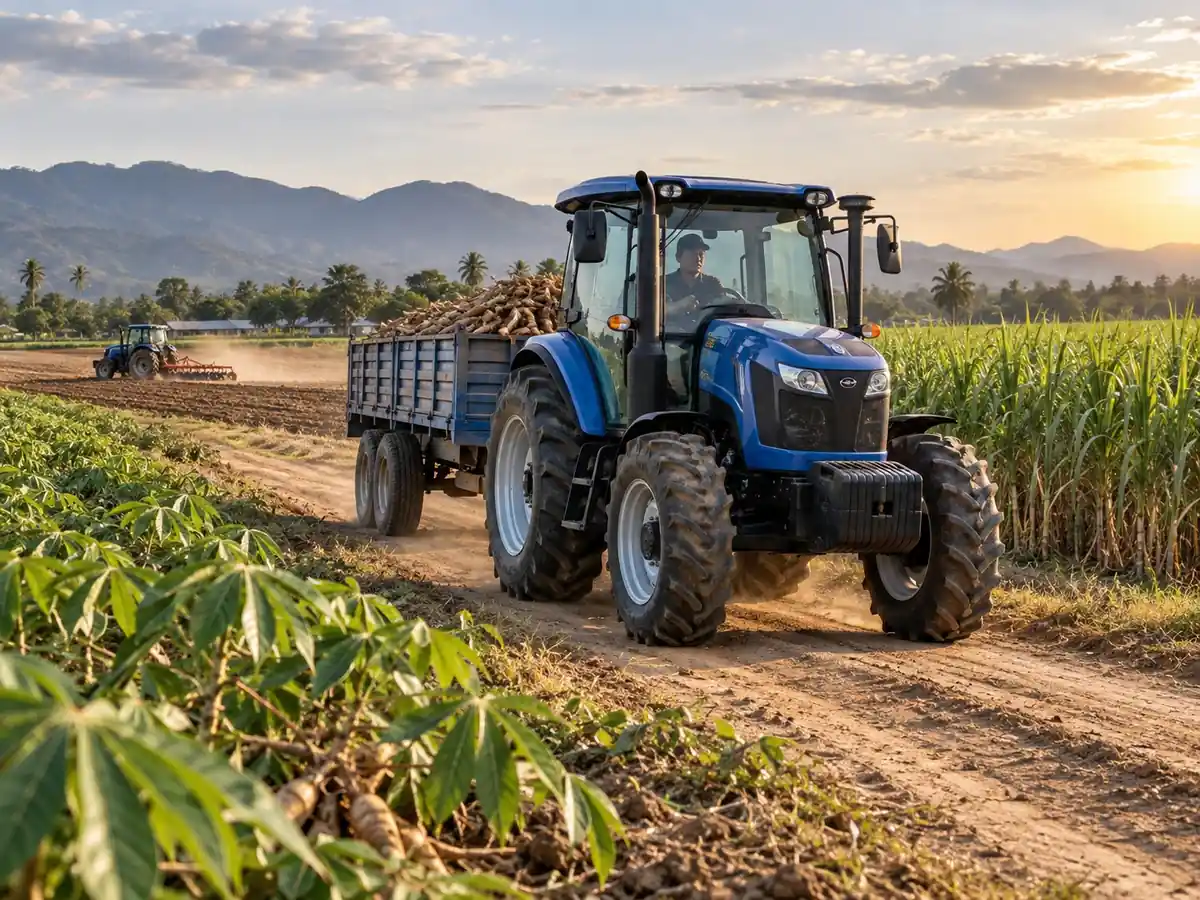 Tractor for Cassava Farms in Thailand: What Matters for Planting, Cultivation and Hauling