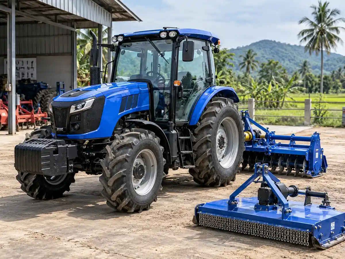 Rice Farm Tractor Setup for Thailand: Matching HP, Tires and Implements to Paddy Work