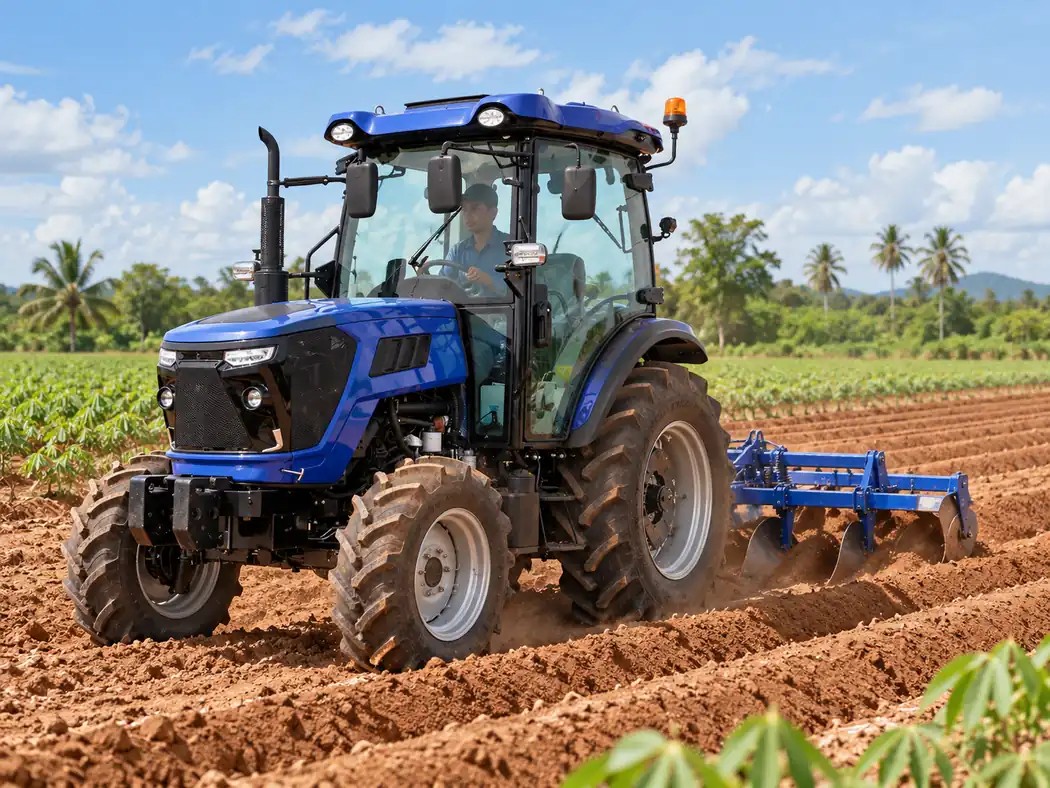 01-oxplo-cassava-farm-thailand-ridge-preparation Tractor for Cassava Farms in Thailand: What Matters for Planting, Cultivation and Hauling