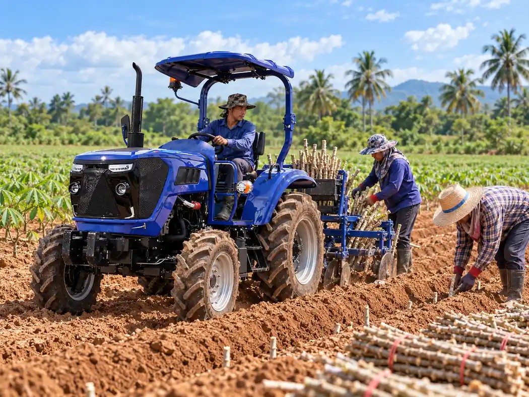 02-oxplo-cassava-planting-thailand Tractor for Cassava Farms in Thailand: What Matters for Planting, Cultivation and Hauling