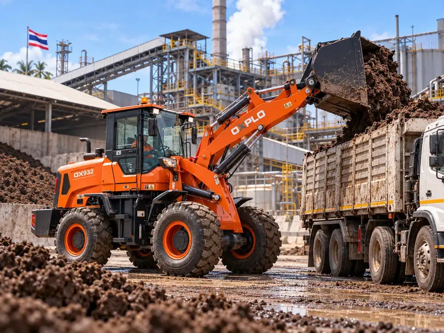 Wheel Loader for Sugar Mills: Bagasse, Cane Yard and Stockpile Handling