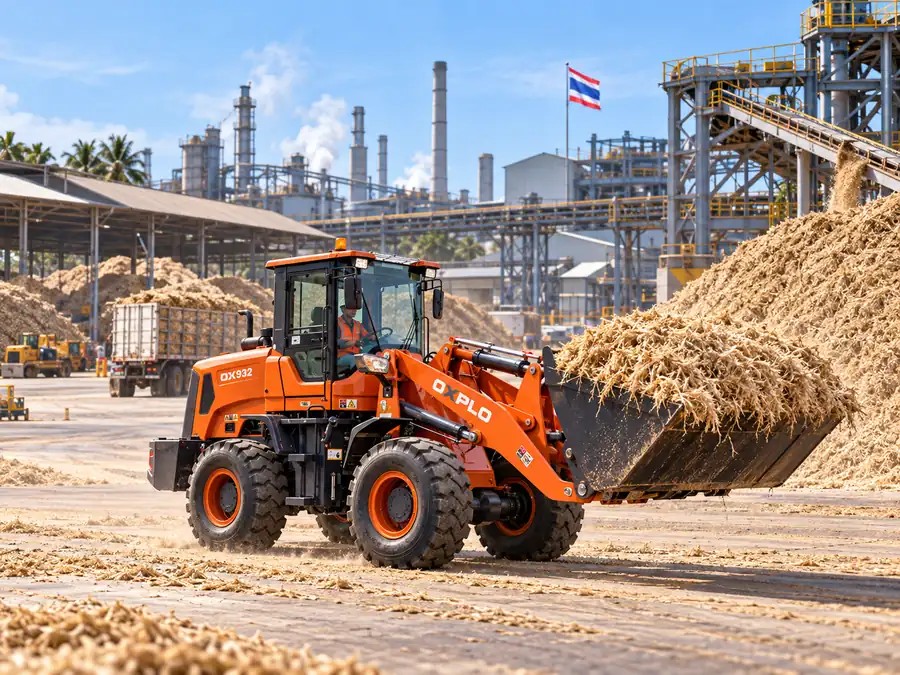 Wheel Loader for Sugar Mills: Bagasse, Cane Yard and Stockpile Handling