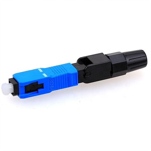 SC UPC Mechanical Splice FTTH Optical Fiber Fast Assembly field installation and maintenance