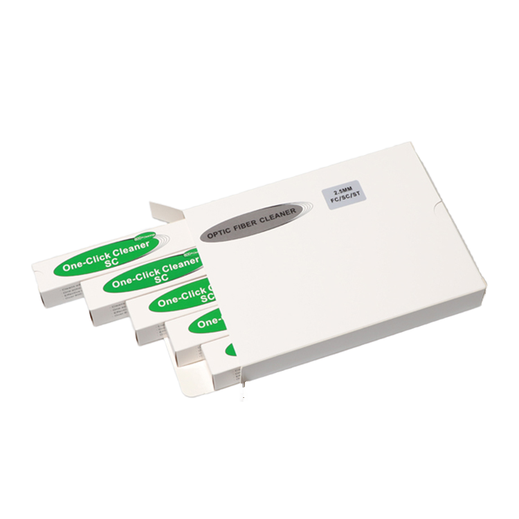 One Click Fiber Optic Cleaning Pen SC/LC Connector Cleaner field installation and maintenance