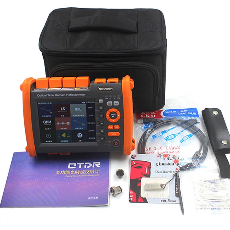 NK5600 OTDR Optical Time Domain Reflectometer for Long connector and construction detail for