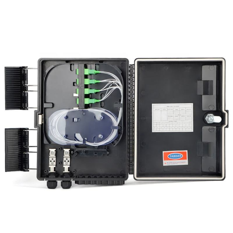 Waterproof ABS FTTH Fiber Optic Distribution Box field installation and maintenance application