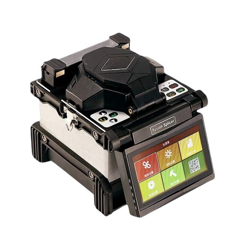 Lightweight DVP 765 Fiber Fusion Splicer Intelligent Auto connector and construction detail for