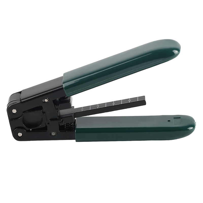 FTTH Drop Cable Fiber Optic Stripper Outer Jacket connector and construction detail for project